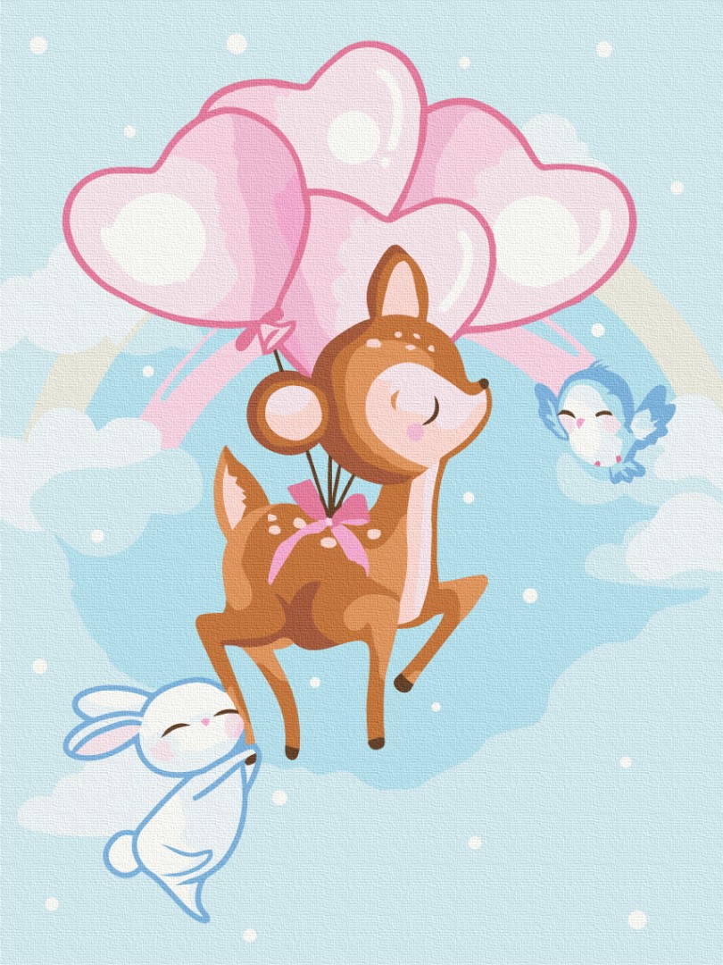 Friends of the fawn | Brushme