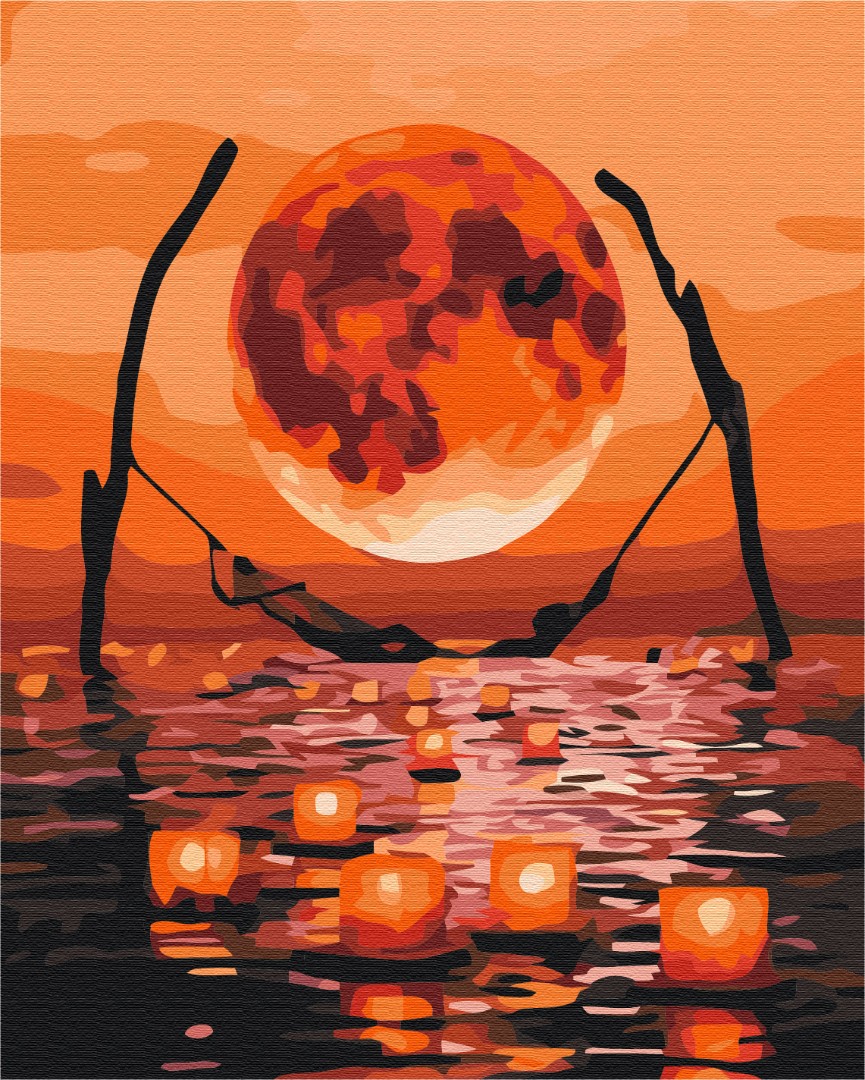 The moon of complete relaxation | Brushme