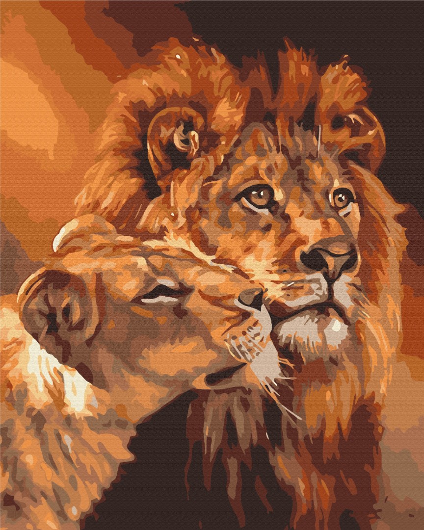 Lion love | Brushme